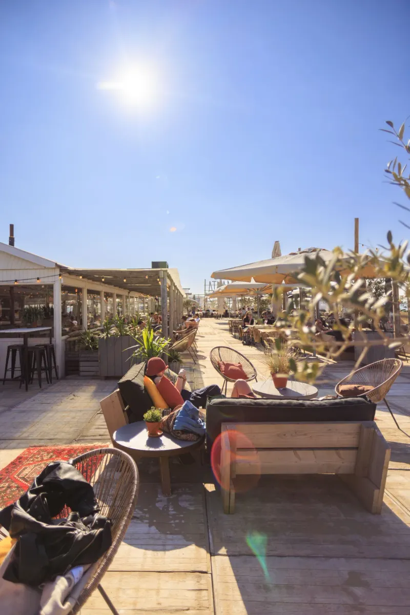 Atmosph&auml;re bei Manta Beach