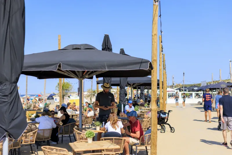 Atmosph&auml;re bei Manta Beach