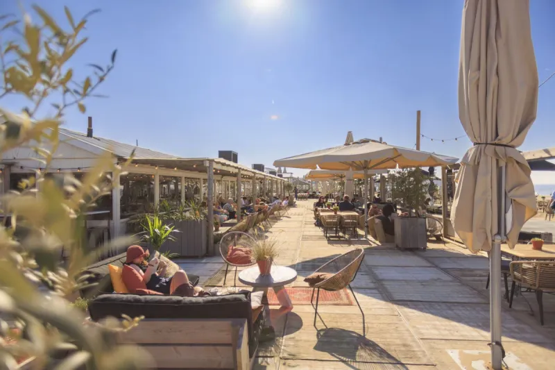 Atmosph&auml;re bei Manta Beach