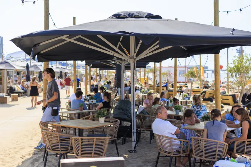 Atmosph&auml;re bei Manta Beach